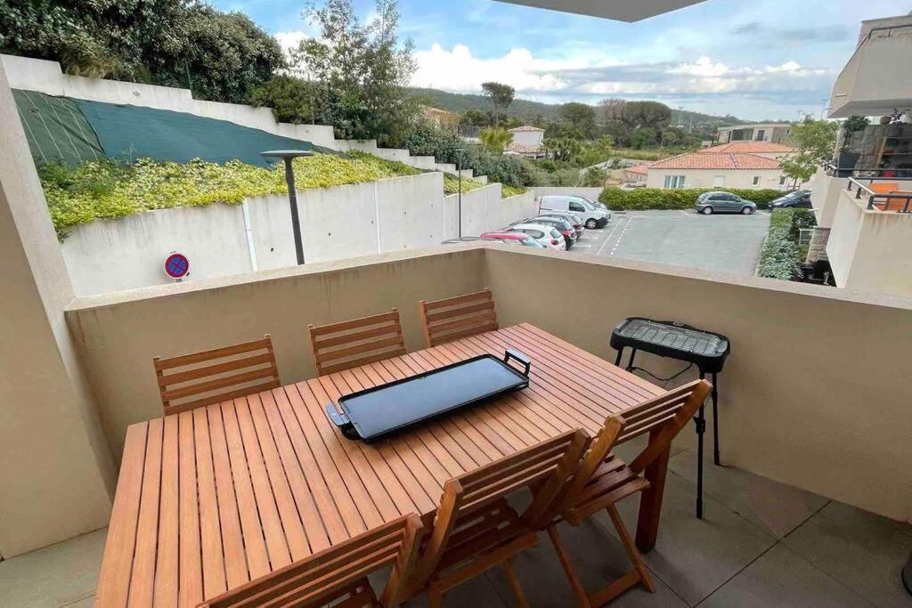 Appartement Piscine Terasse Gym Sauna Balneo Sainte-Maxime Exterior foto